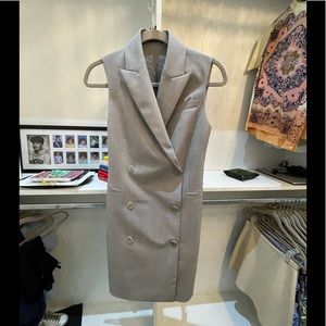 Theory light wool dress size 0